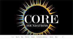 Desktop Screenshot of corefoundations.net
