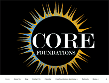 Tablet Screenshot of corefoundations.net